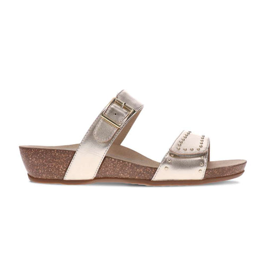 Jaylah Slide Sandal - Champagne