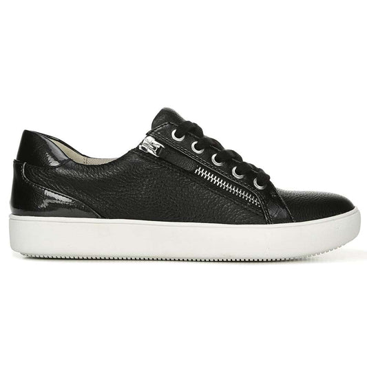 Macayla Casual Sneaker - Black Leather