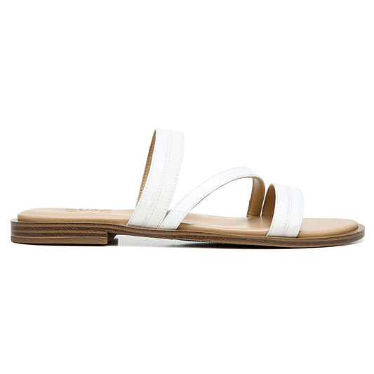 Liley Slide Sandal - White Snake