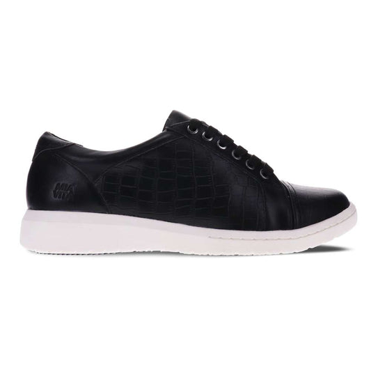 Belinda Casual Sneaker - Black Croc