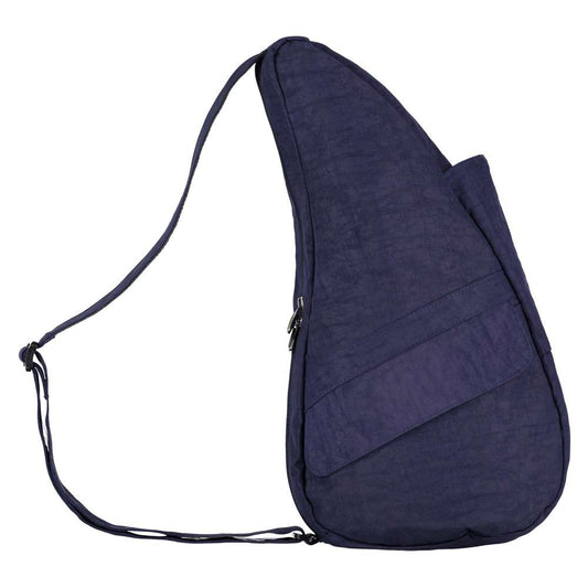 Textured Nylon Backpack - Blue Night