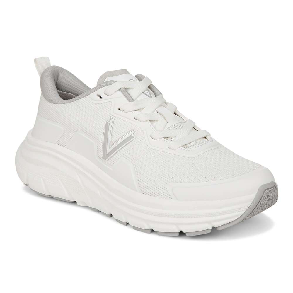 Walk Max Lace-Up Sneaker - White