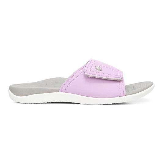 Kiwi Slide Sandal - Orchid Purple