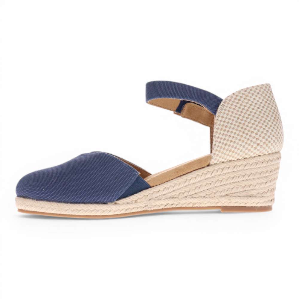Maya Wedge - Navy