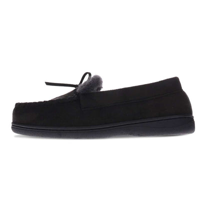 Mohican Moccasin Slipper - Black