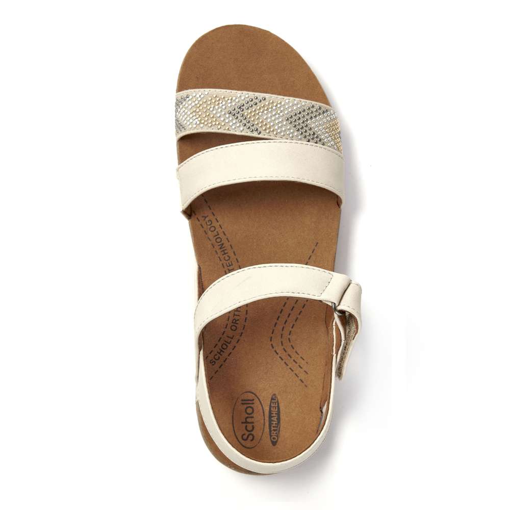 Alpena Back Strap Sandal - Bone