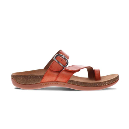 Ava Slide Sandal - Tangerine