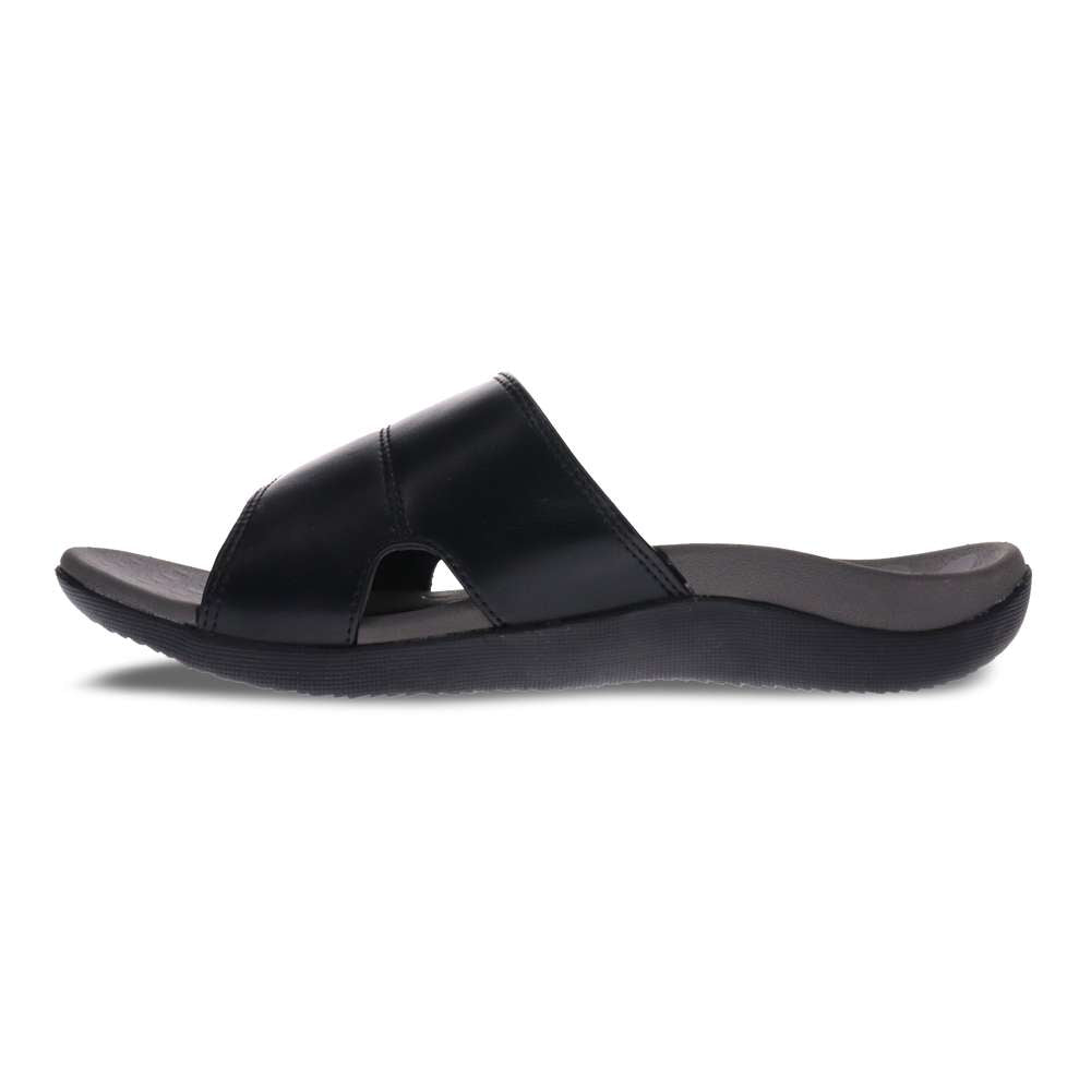 Cable Slide Sandal - Black