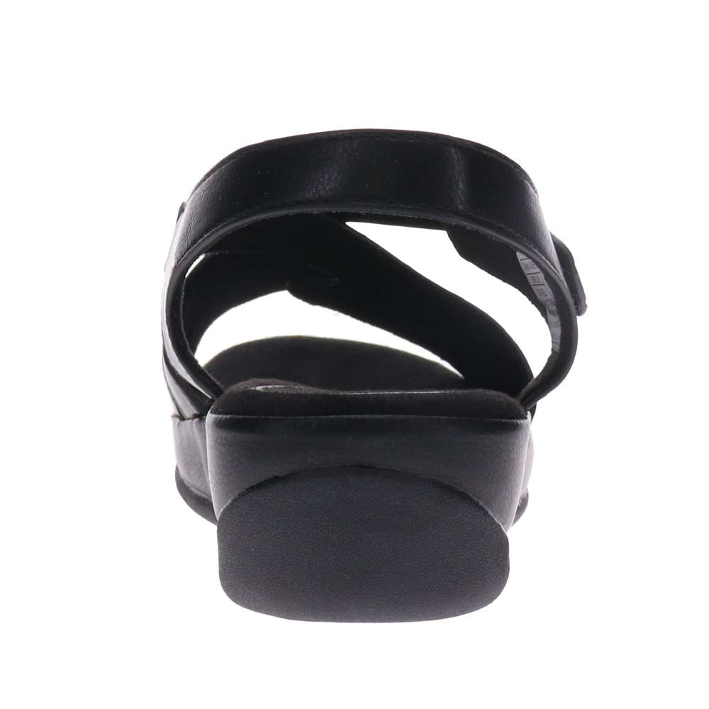 Casey Adjustable Sandal - Black