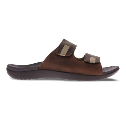 Connor Slide Sandal - Brown