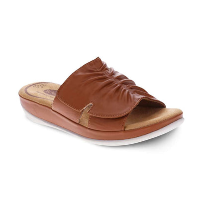 Cora Slide Sandal - Tan