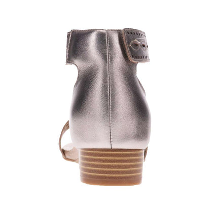 Gail Closed Heel Sandal - Pewter