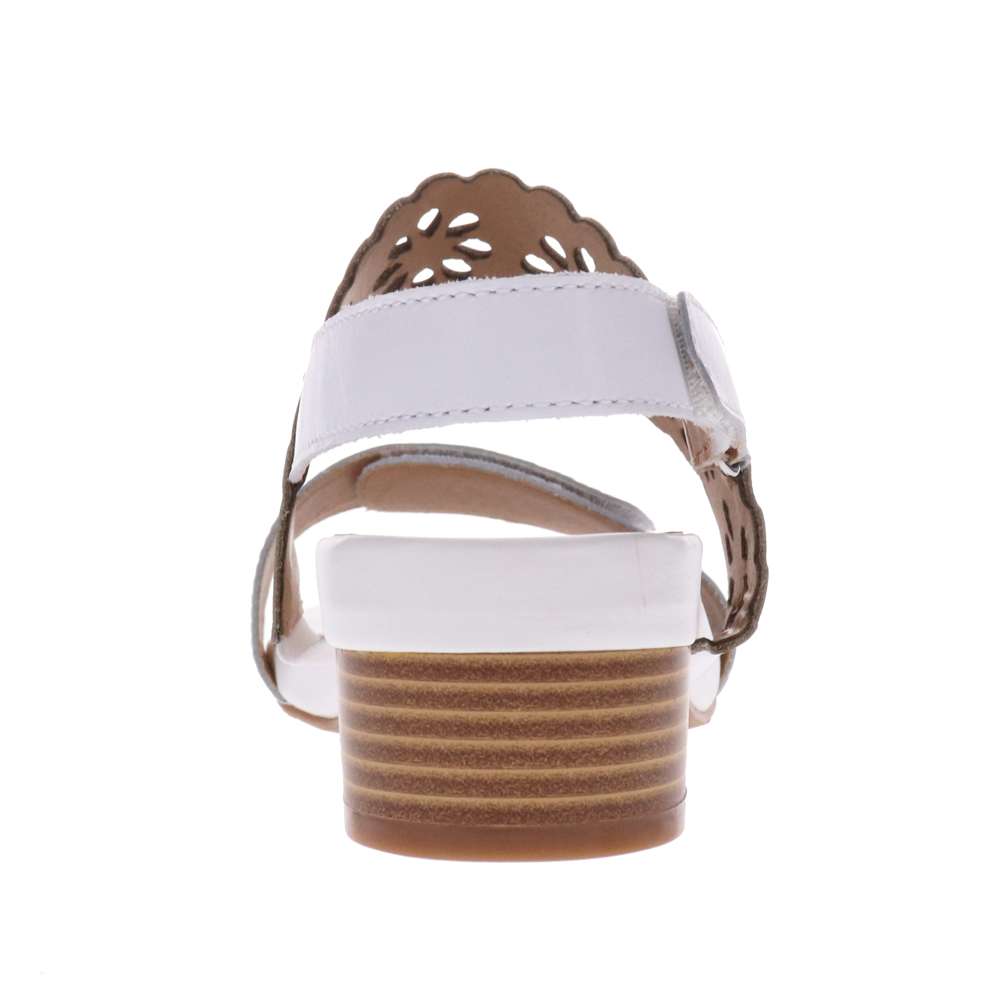 Gigi Dress Heel - White