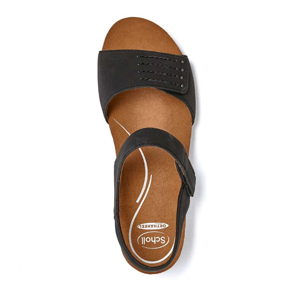 Jasmin Adjustable Wedge - Black