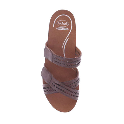 Joan Slide Wedge - Mushroom