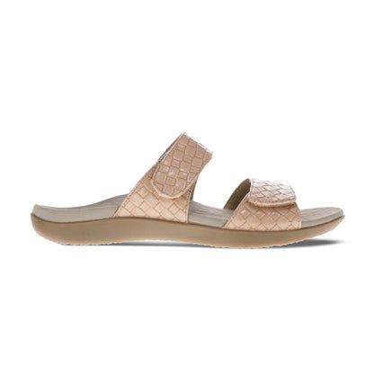 Skye Thatch Slide - Beige
