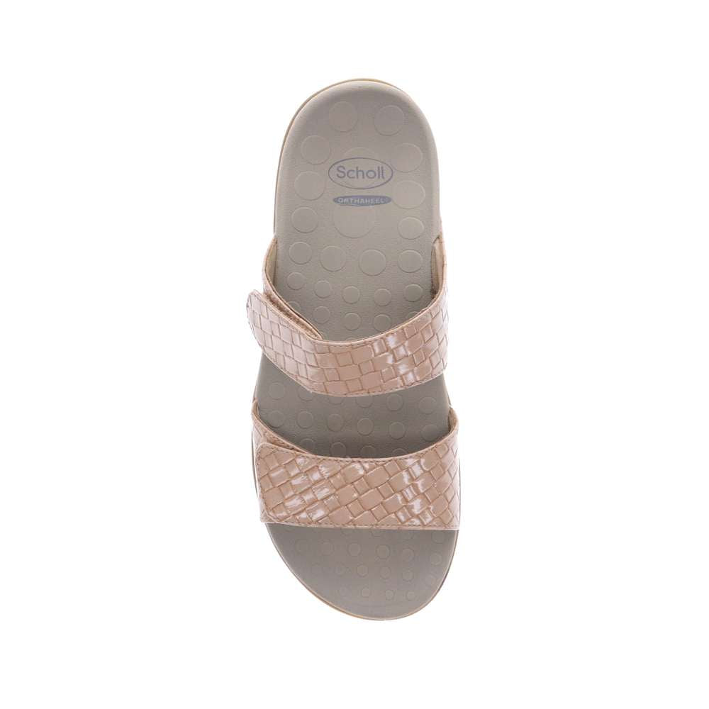 Skye Thatch Slide - Beige