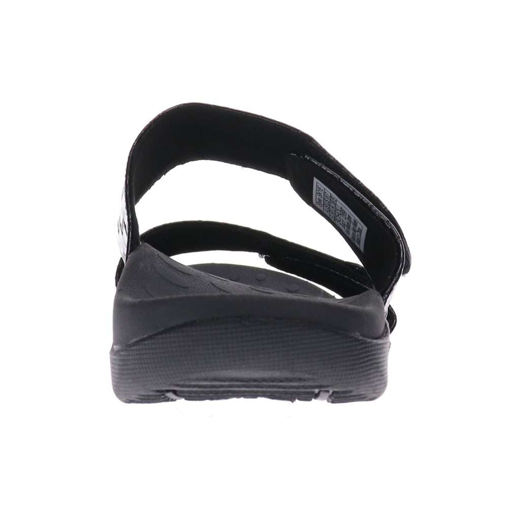 Skye Thatch Slide - Black