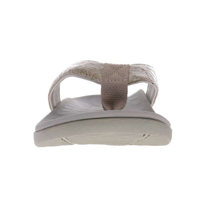 Sonoma Reptile Toe Post Sandal - Grey Reptile