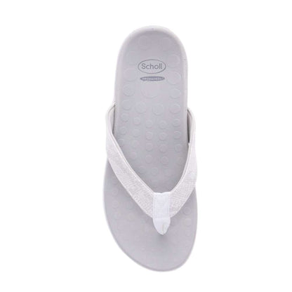 Sonoma Shimmer Toe Post Sandal - White