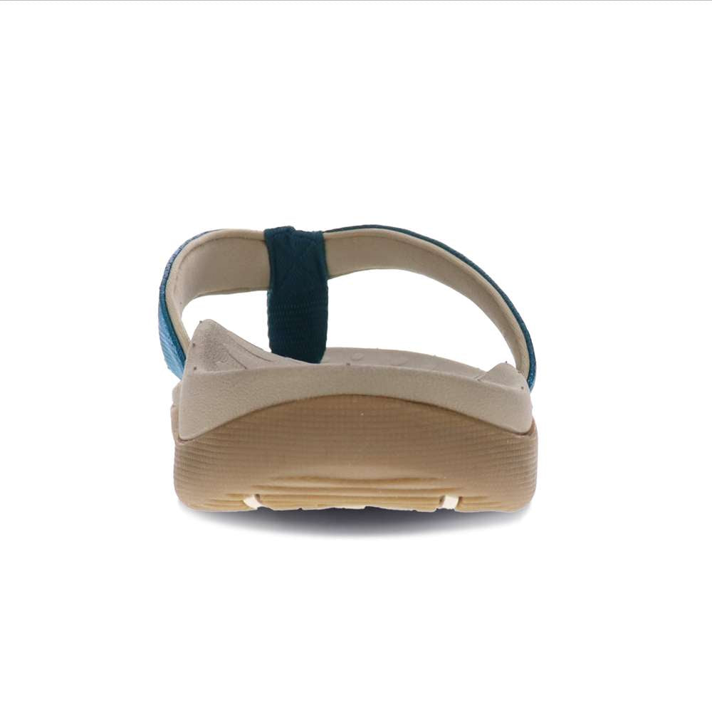 Sonoma Linen Toe Post Sandal - Blue