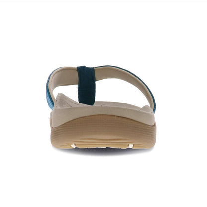 Sonoma Linen Toe Post Sandal - Blue