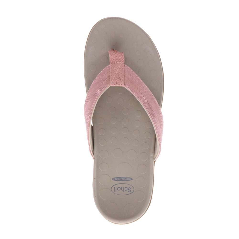 Sonoma Linen Toe Post Sandal - Blush