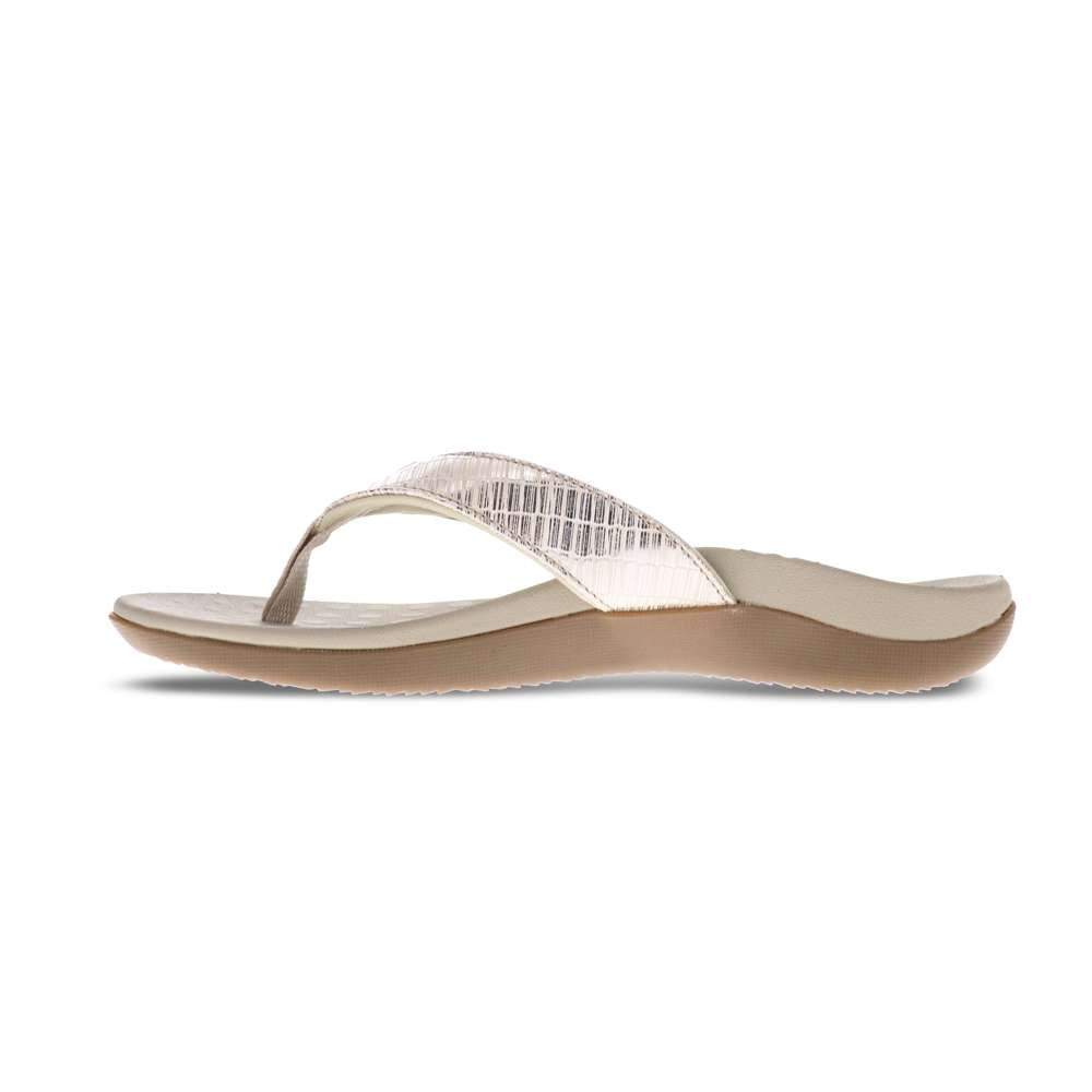Sonoma Straw Toe Post Sandal - Gold