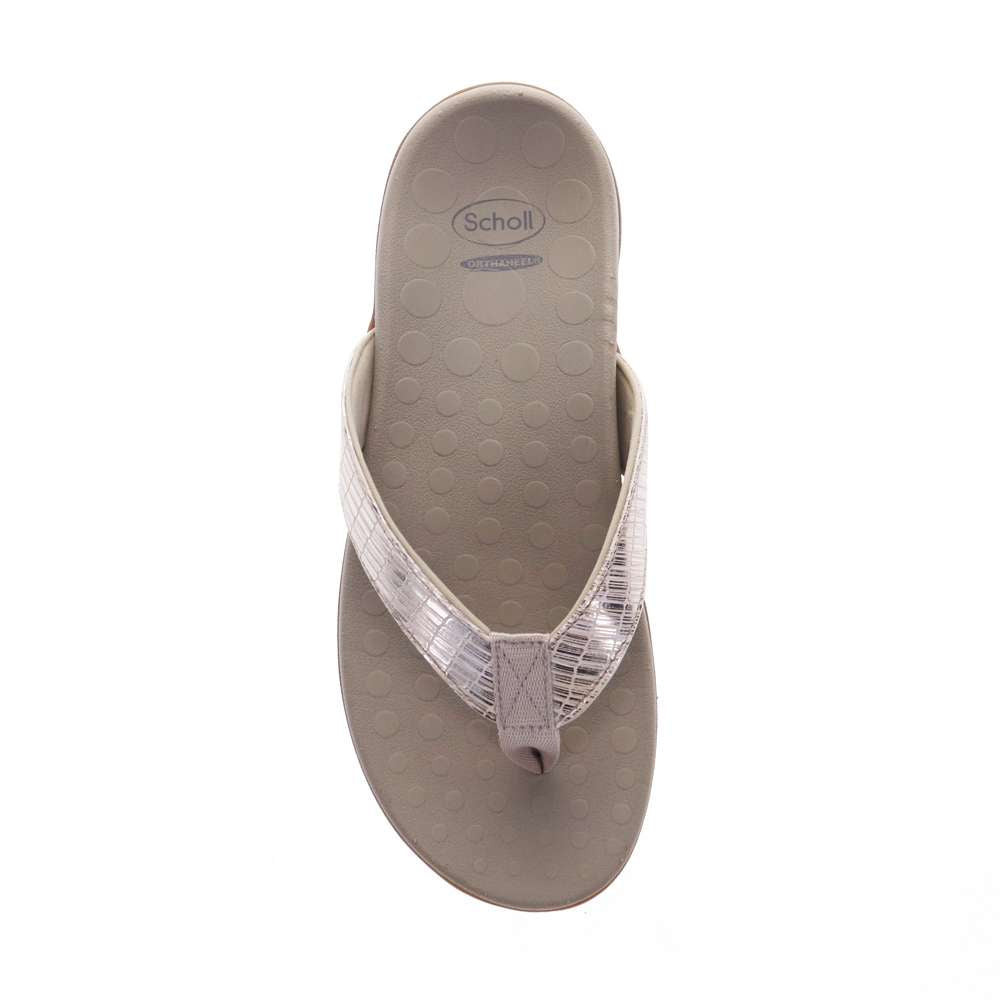 Sonoma Straw Toe Post Sandal - Gold