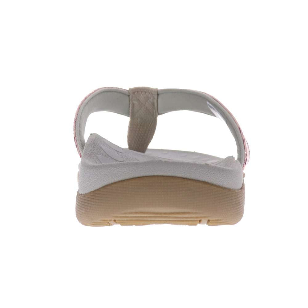 Sonoma Straw Toe Post Sandal - Pink