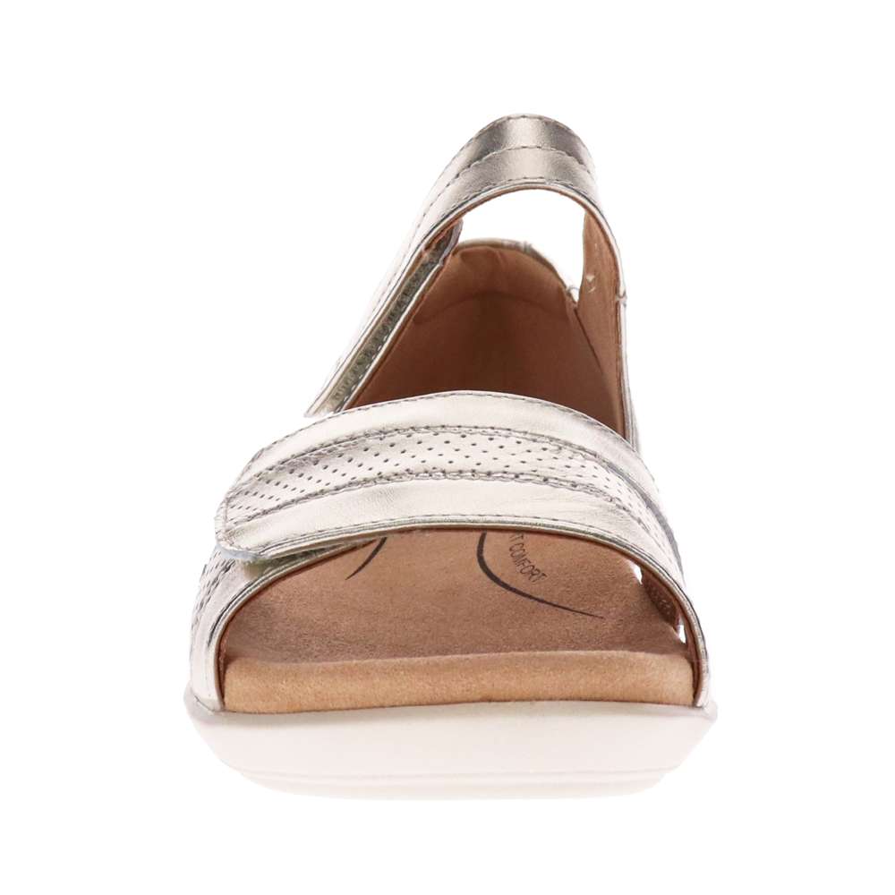Tavia Adjustable Sandal - Champagne