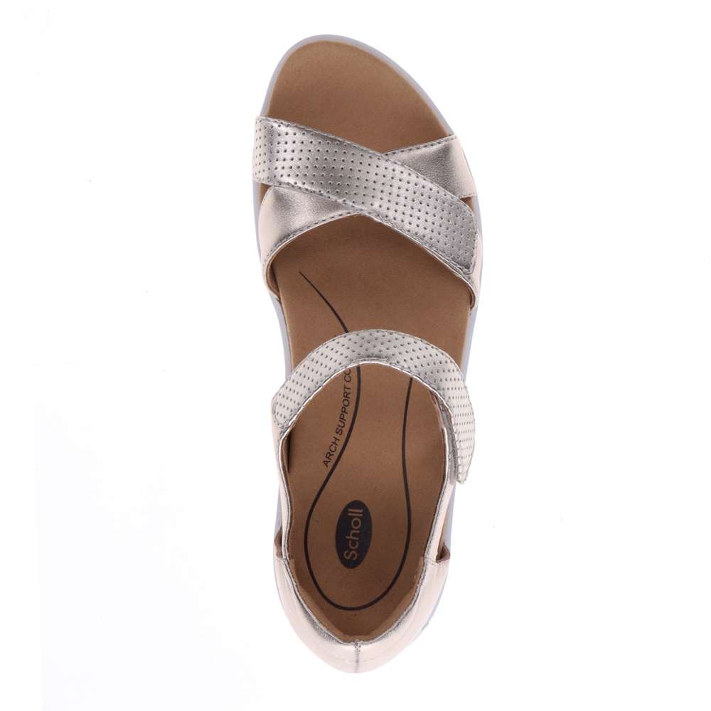Taytay Wedge Sandal - Champagne
