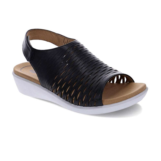 Tulsa Wedge Sandal - Black
