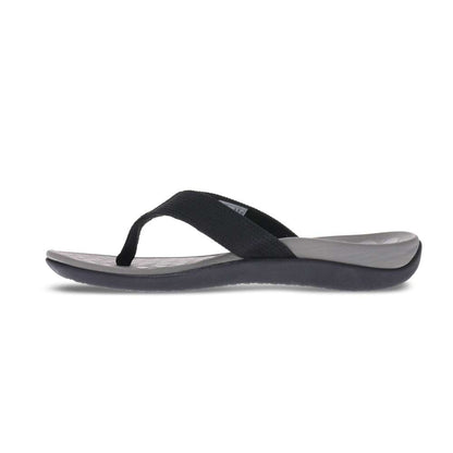 Wave Toe Post Sandal Unisex - Black