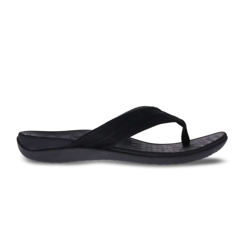 Whack Toe Post Sandal - Black