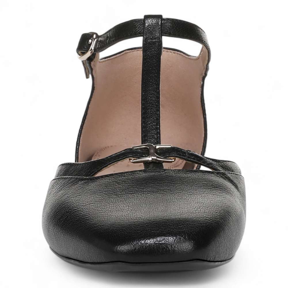 Caresse Mary Jane Flat - Black