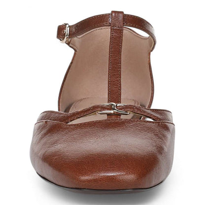 Caresse Mary Jane Flat - Caramel