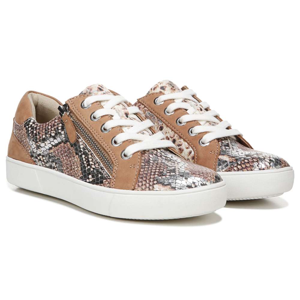 Macayla Casual Sneaker - Brown Snake