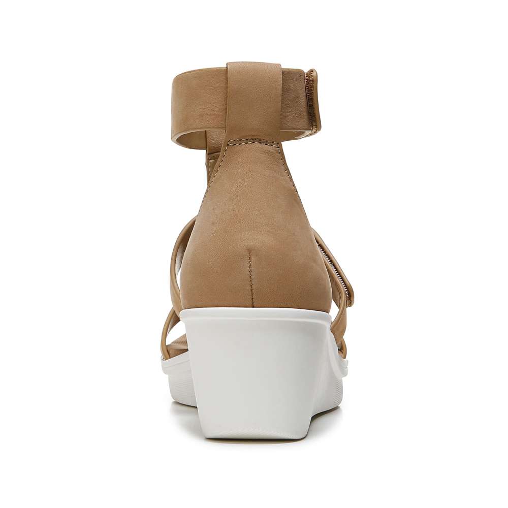 Rylan Wedge Sandal - Birchwood