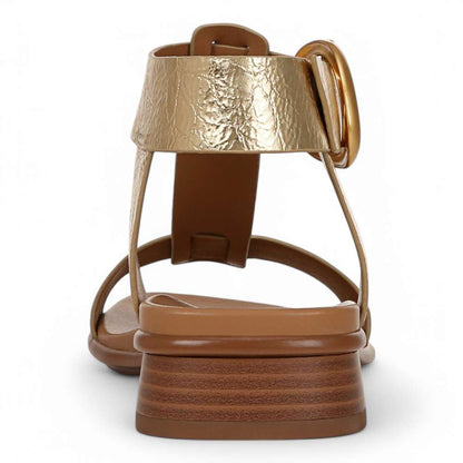 Brandy Sandal - Dark Gold