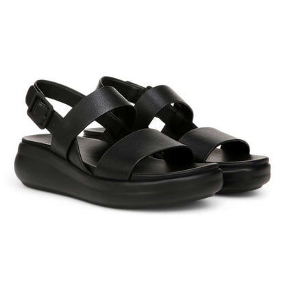 Coast Sandal - Black Tumble