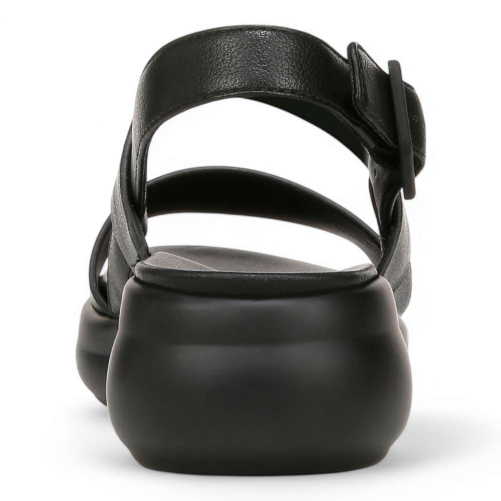 Coast Sandal - Black Tumble