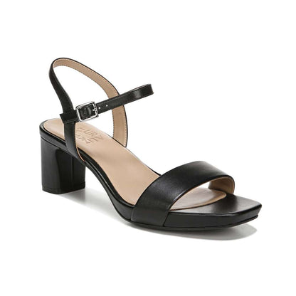 Ivy Heeled Sandal - Black
