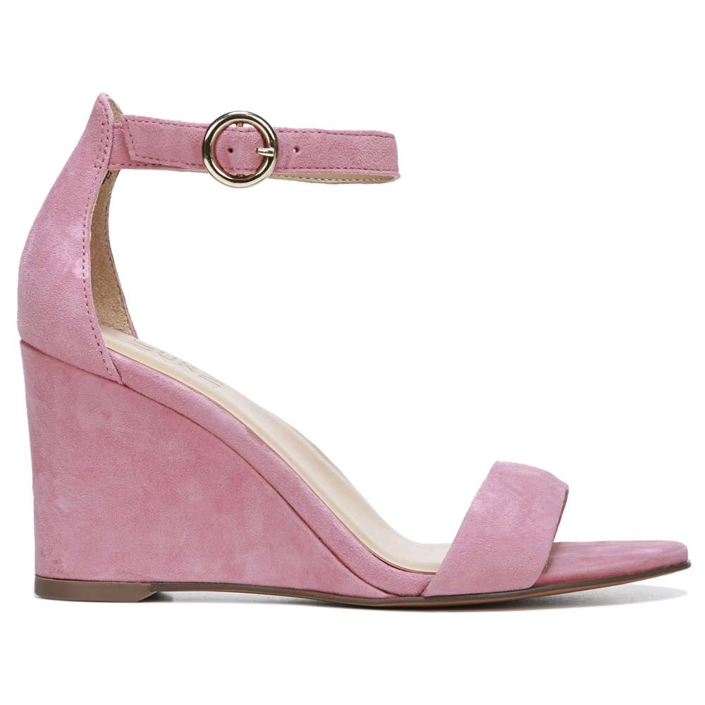 Kierra Wedge - Rose