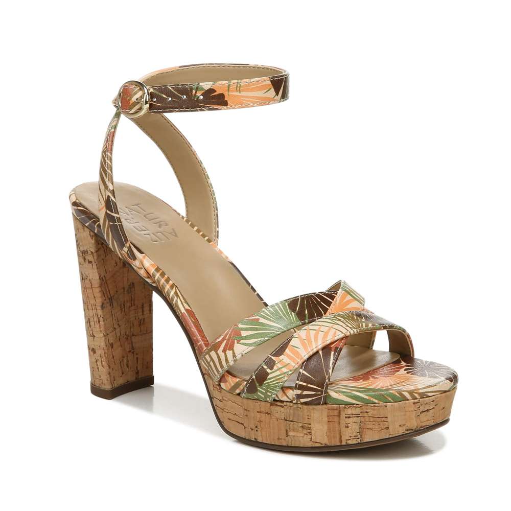 Mallory Dress Sandal - Natural Multi