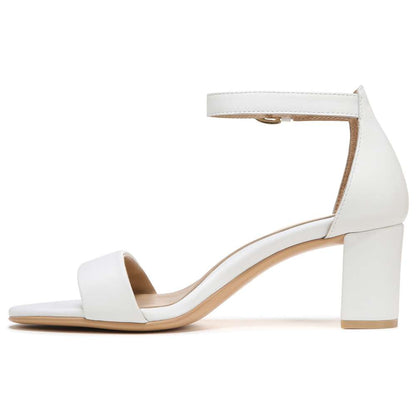 Vera Dress Sandal - White Leather