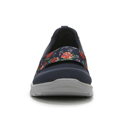 Gracie Slip-On Loafer - Navy Floral