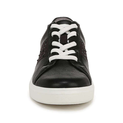 Happy Friday Lace Up Sneaker - Black