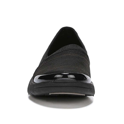 Lollipop Slip-On - Black/Gold Shimmer