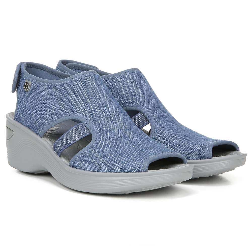 Dream Wedge Sandal - Denim